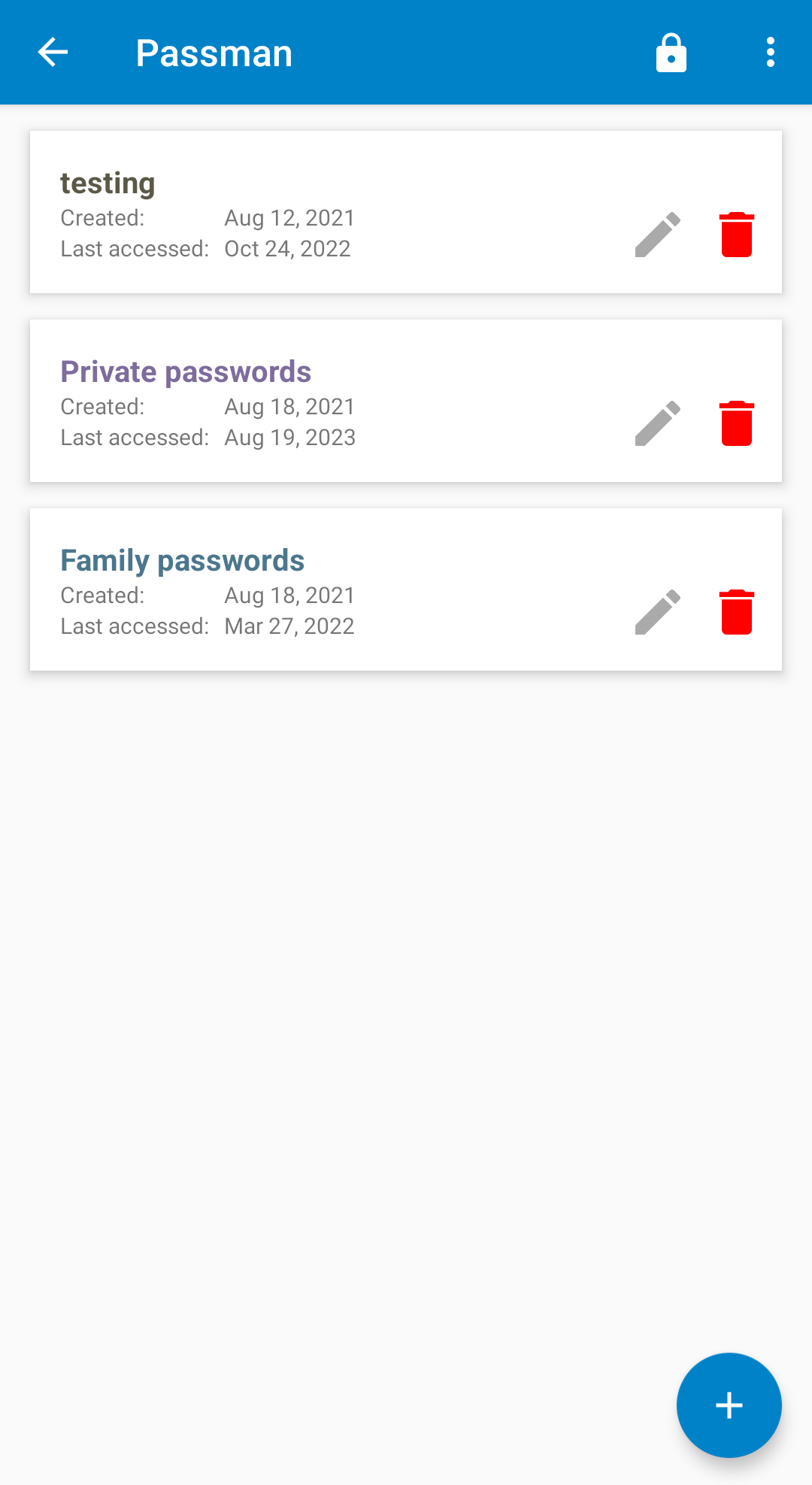 Screenshot 2 of Passman — opens full size