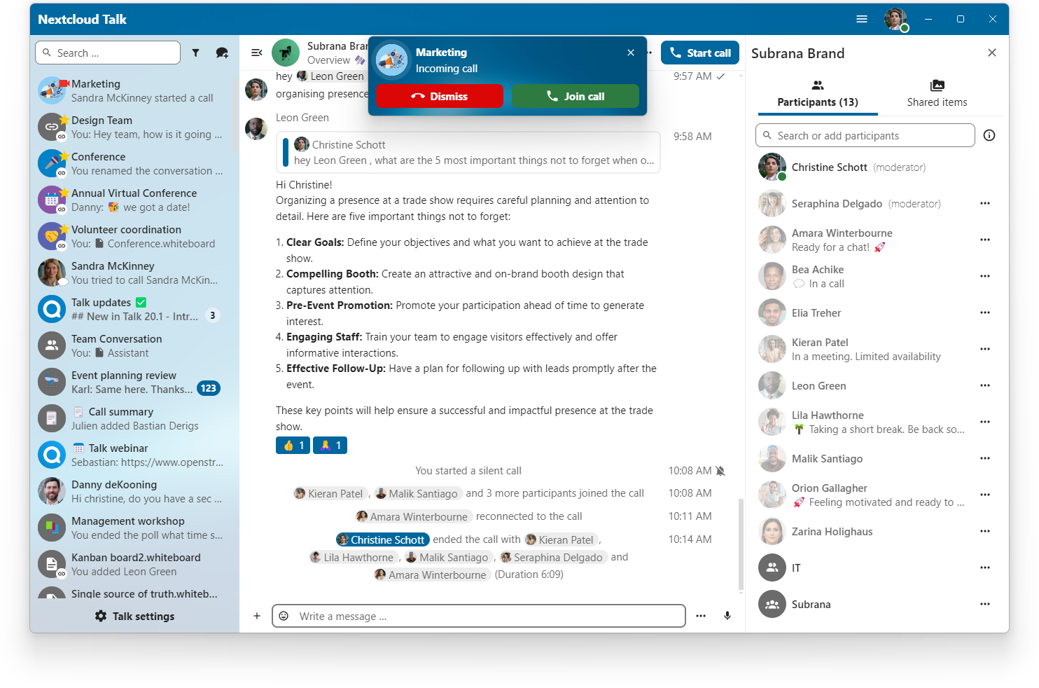 Nextcloud Talk