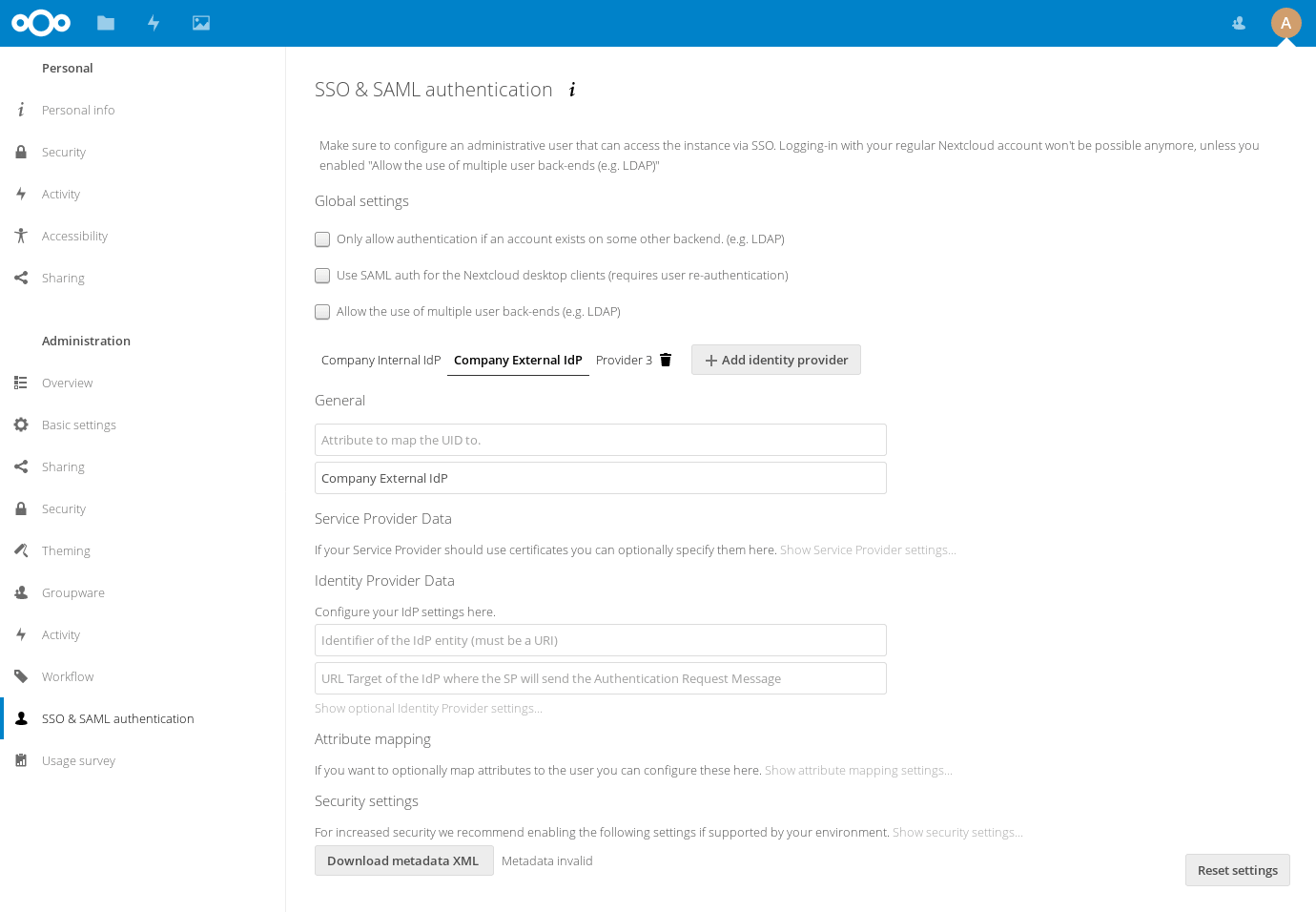 pritunl saml authentication