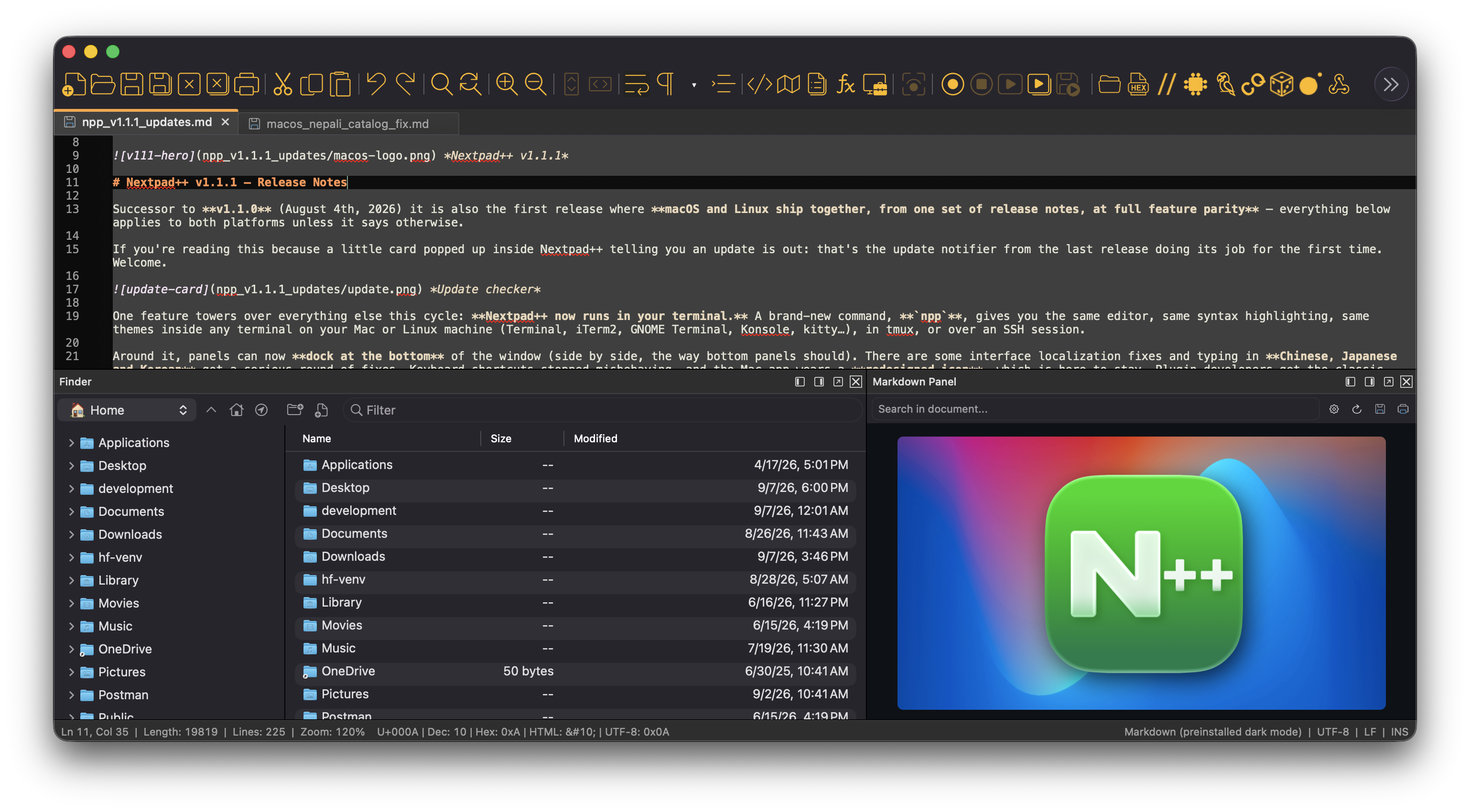 Notepad++ for macOS