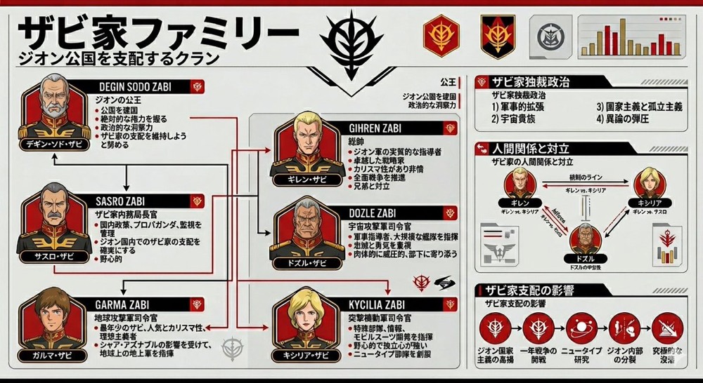 Dense one-page summary infographic