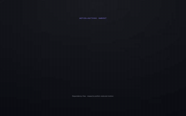 Magnet lines — a grid of lines tracks the pointer