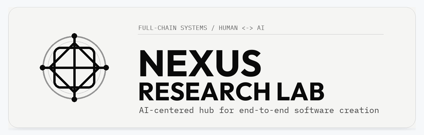 Theme-aware Nexus Research Lab title card