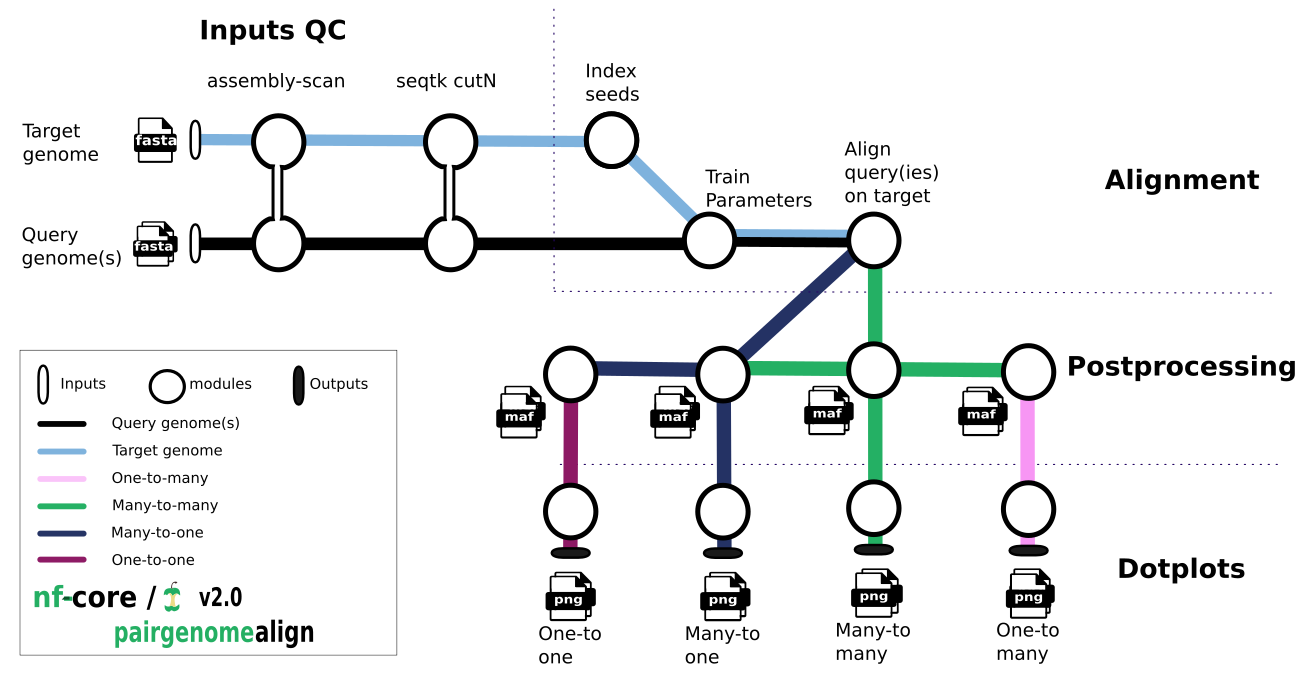 Tubemap workflow summary