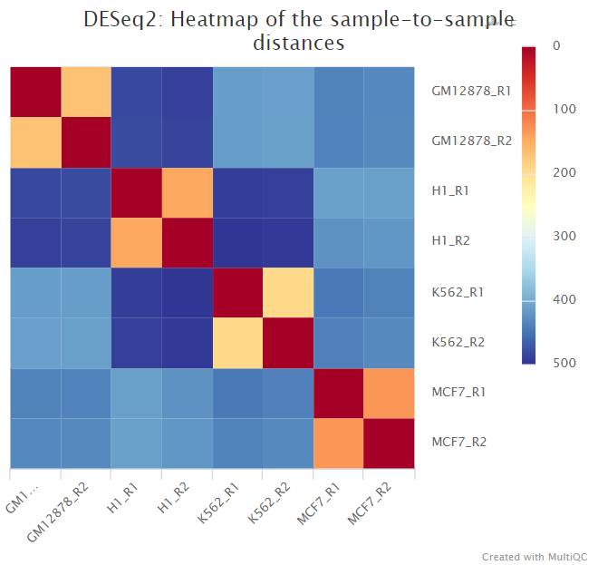 MultiQC - DESeq2 sample similarity plot