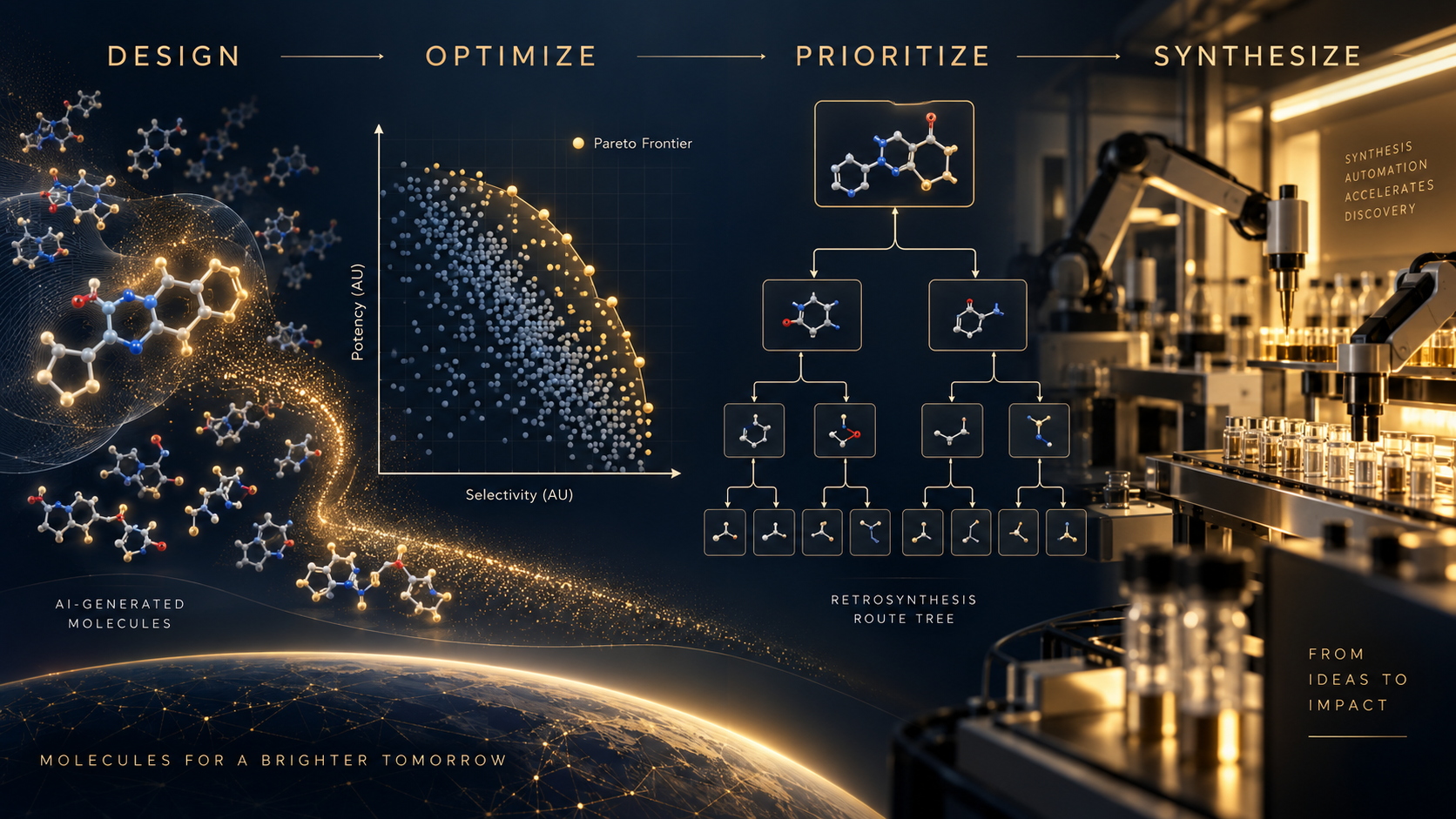VinaDiscovery AI Design and Synthesis