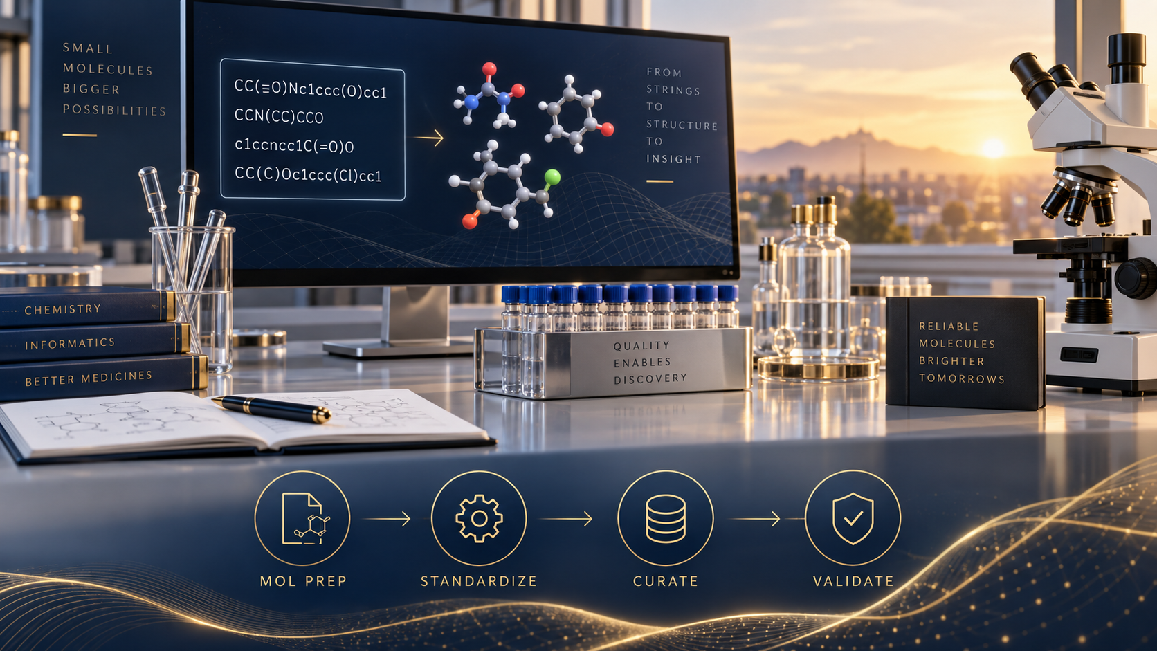 VinaDiscovery Molecular Preparation