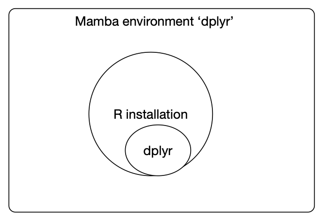 nested dplyr installation