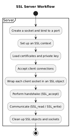 SSL Server Workflow