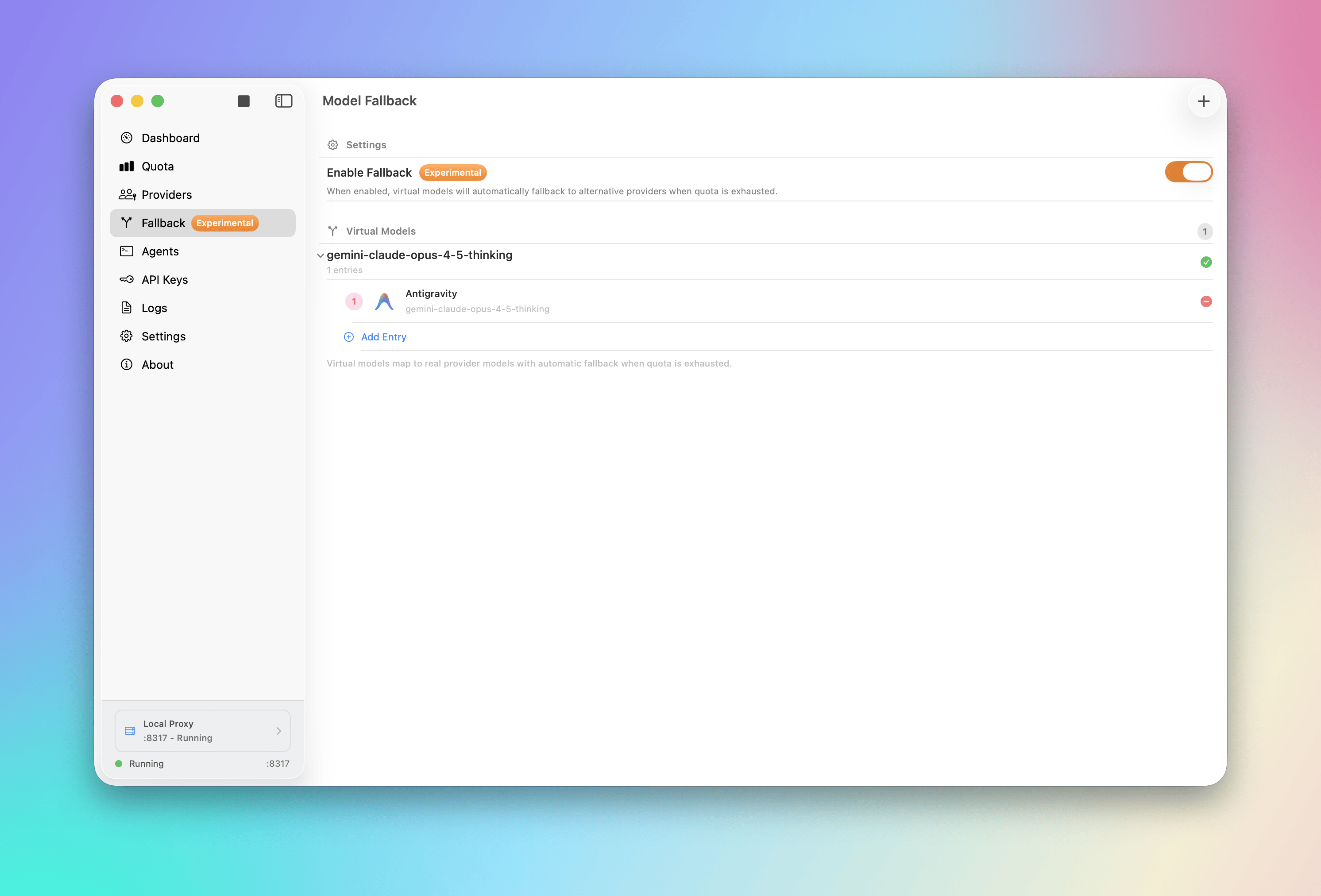 Fallback Configuration