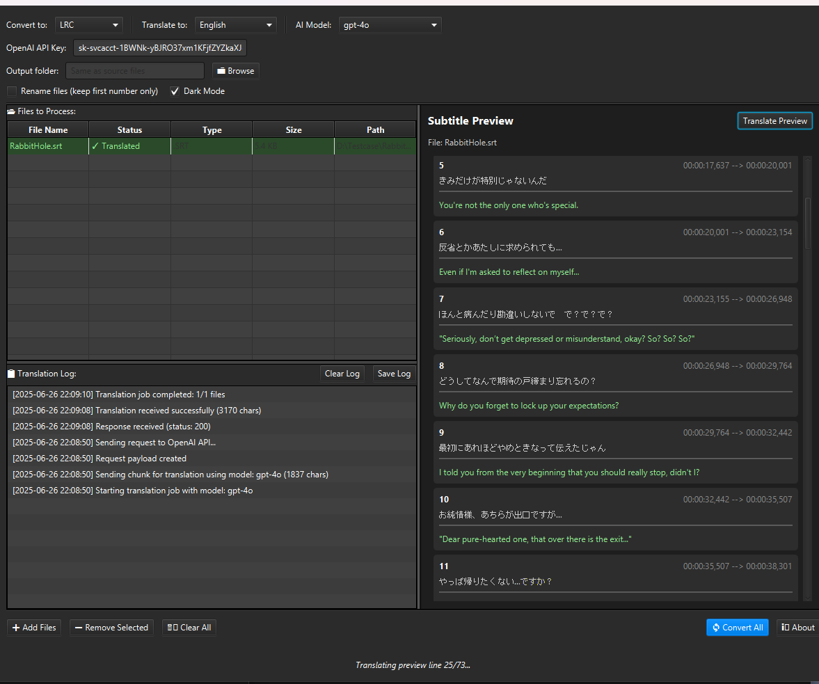 GitHub - nguyenthanhphong05/SubtitleConverter: Just a small java ...