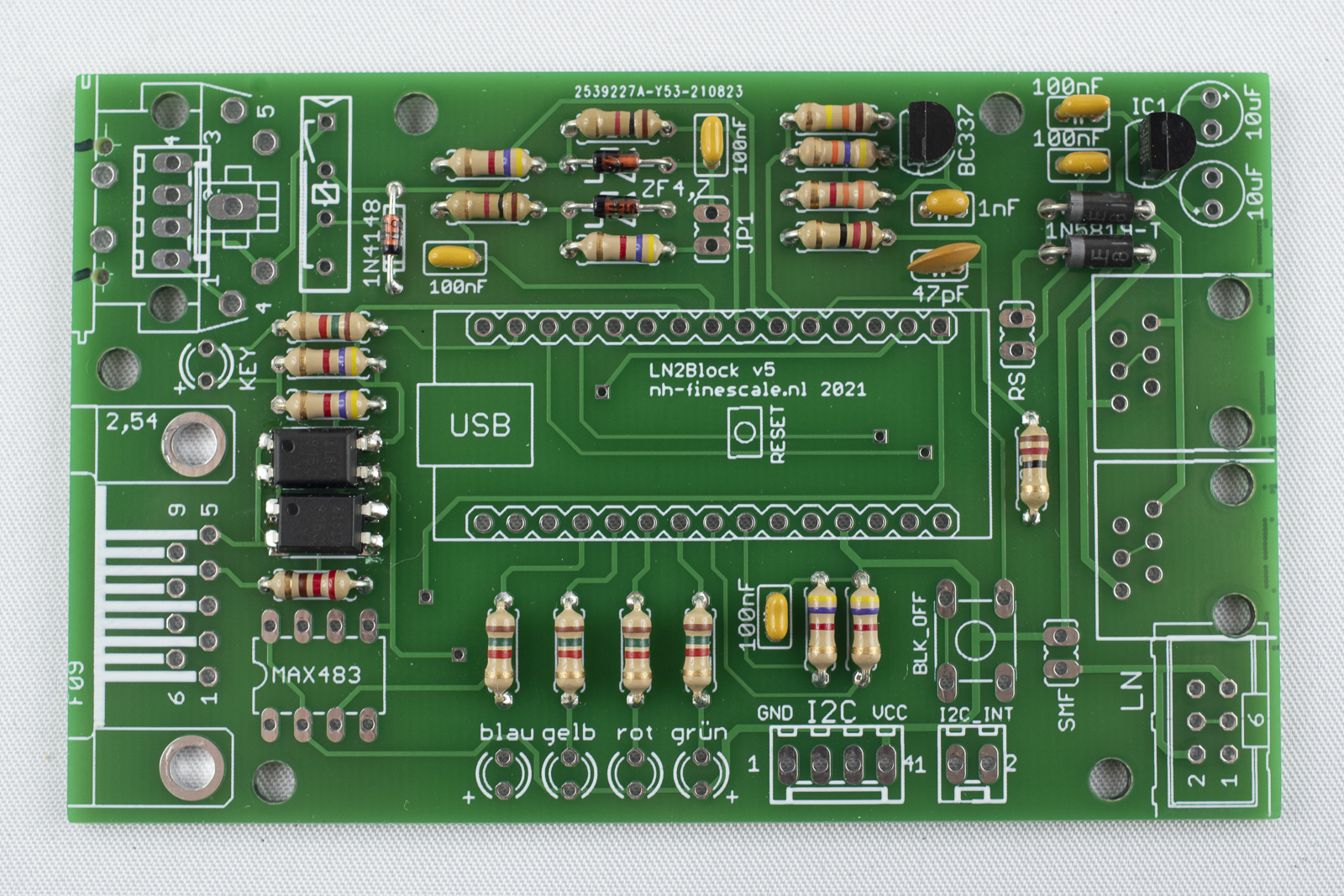 LN2Block build solder transistor