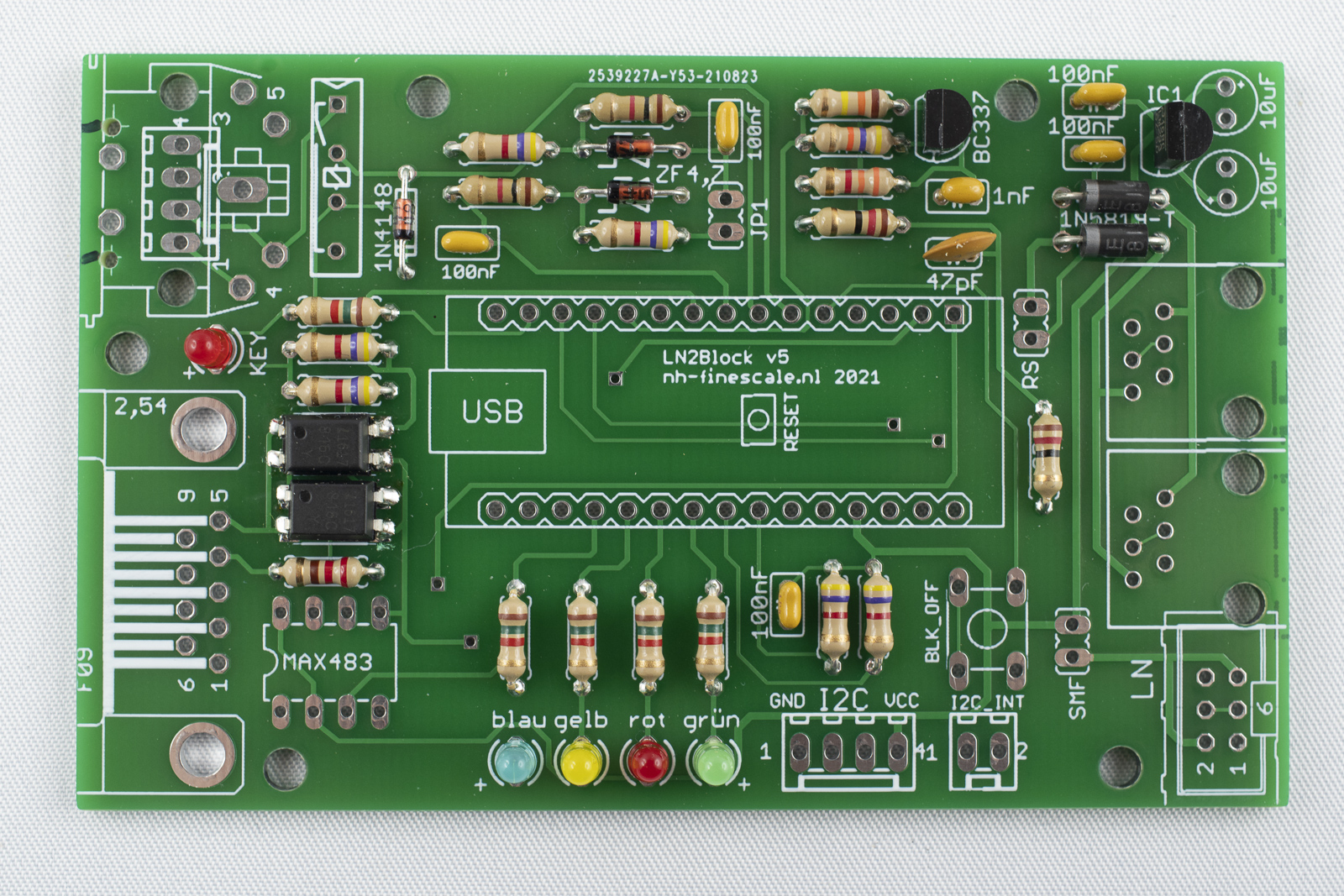 LN2Block build solder LEDs