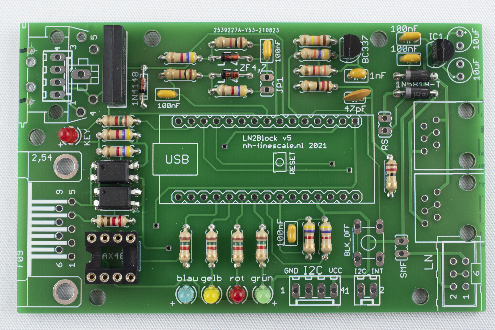 LN2Block build solder LEDs