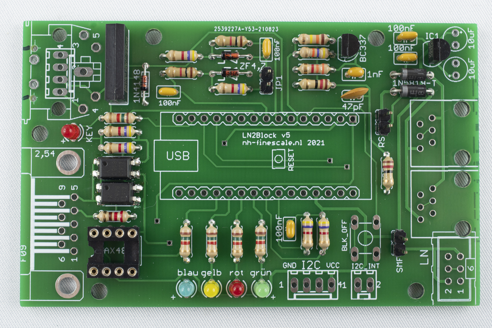 LN2Block build solder LEDs