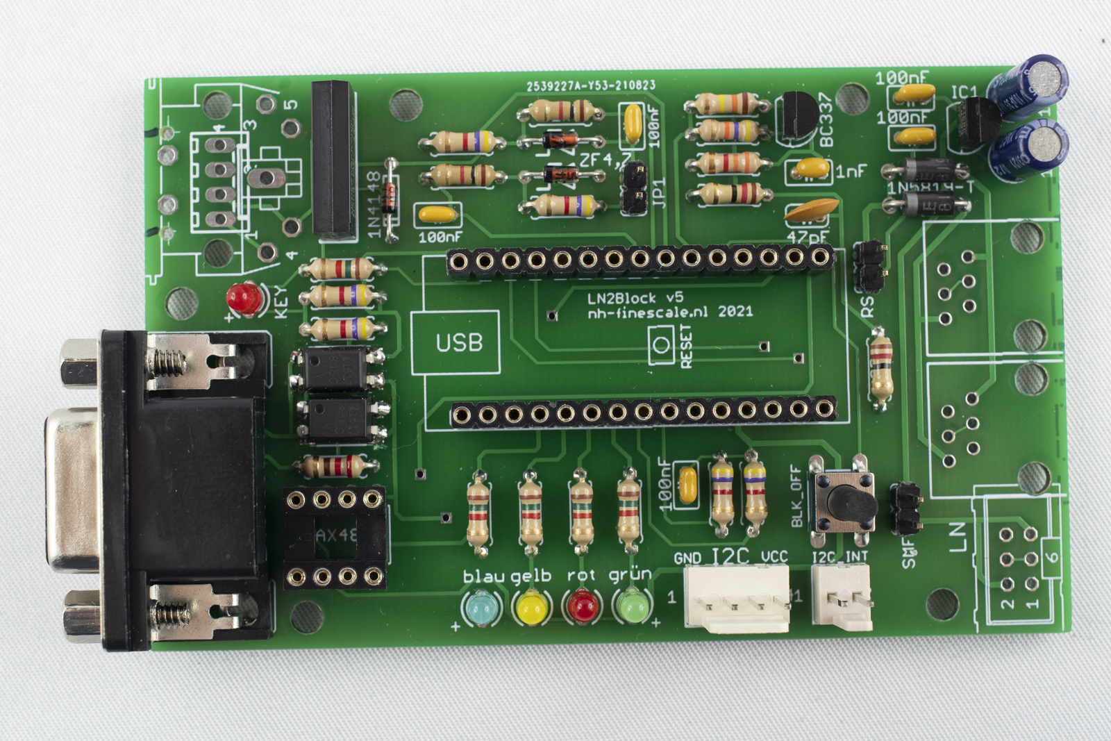LN2Block build solder LEDs