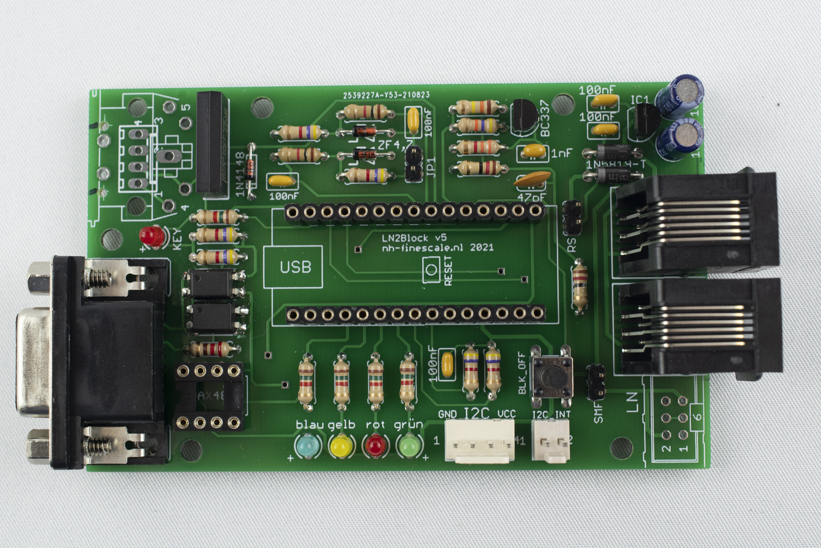 LN2Block build solder LEDs