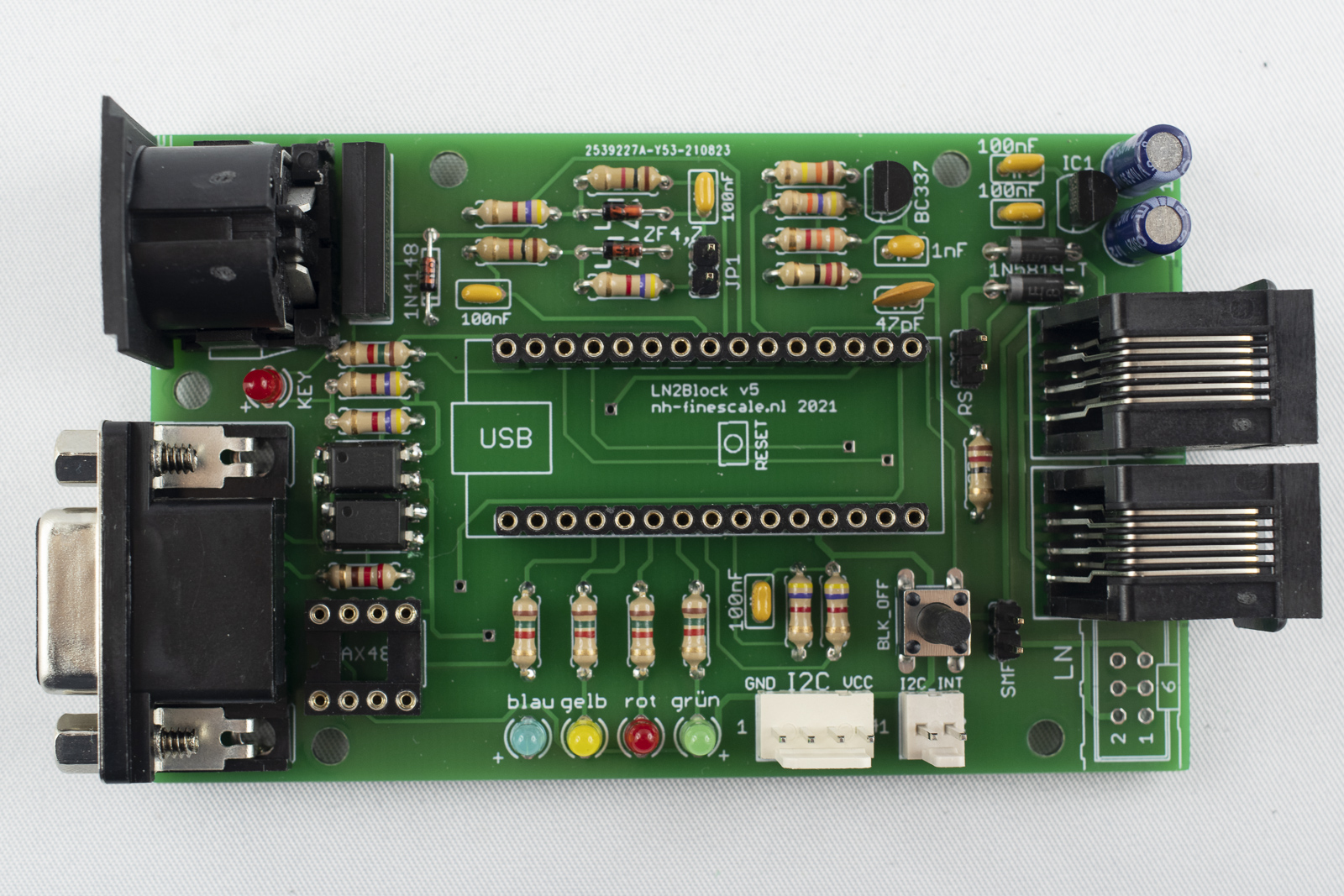 LN2Block build solder LEDs