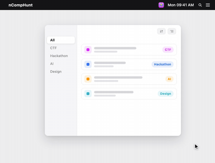 nCompHunt screenshot 4