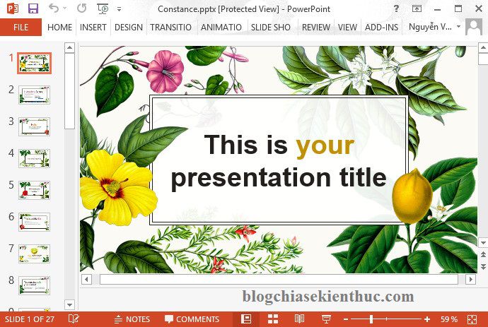 50 mẫu Slide thuyết trình đẹp và chuyên nghiệp nhất cho Powerpoint ...