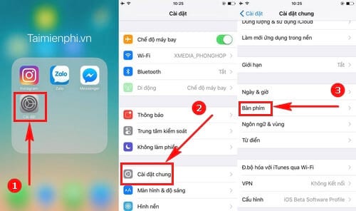 Hướng dẫn tạo để hình nền bàn phím iphone vô cùng đơn giản