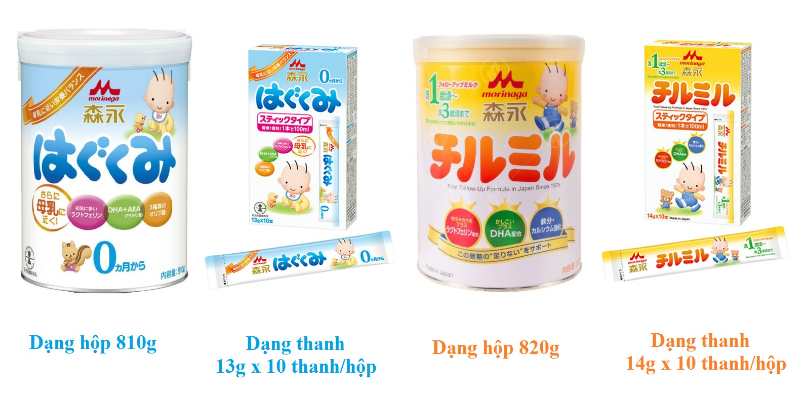 Sữa Morinaga số 9, dòng “Sữa rau” nổi tiếng của Nhật