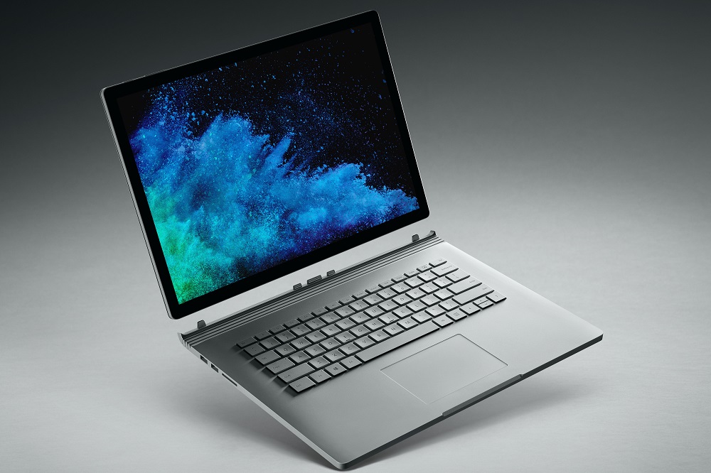 Microsoft Surface Book 2 15 inch cho hình ảnh sống động