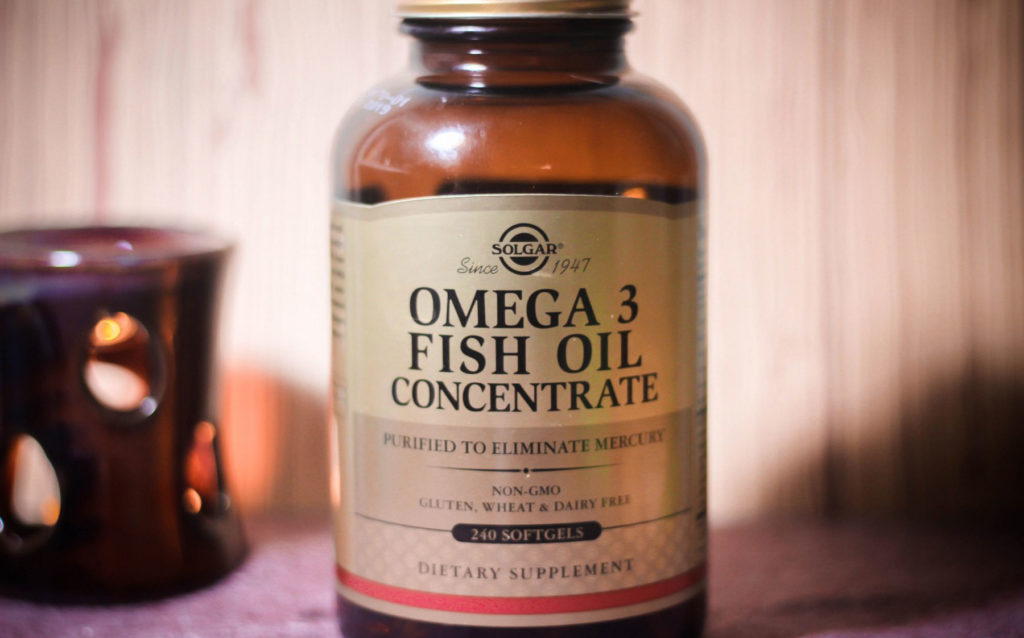 Solgar Fish Oil Omega-3 Concentrate giúp tăng trí nhớ mùa thì (Nguồn: media.karousell.com)
