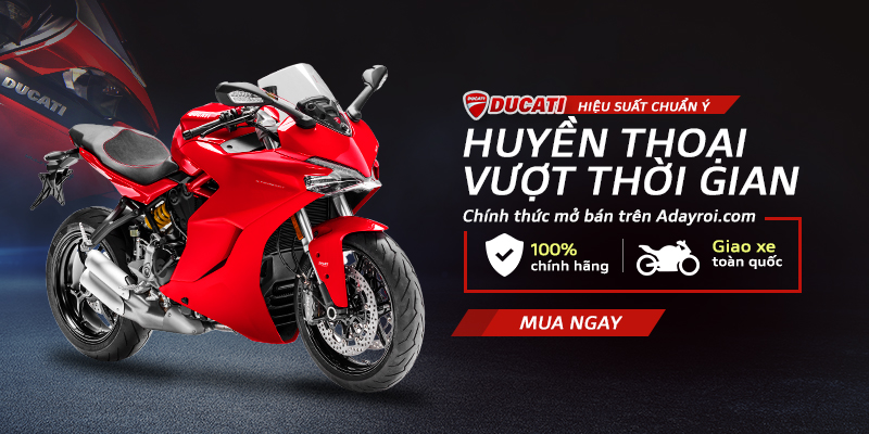 Mua xe mô tô Ducati chính hãng, giá tốt nhất