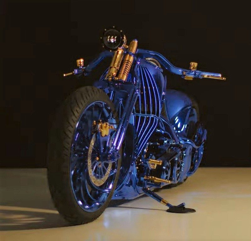 The Harley-Davidson Softail Slim S Blue Edition