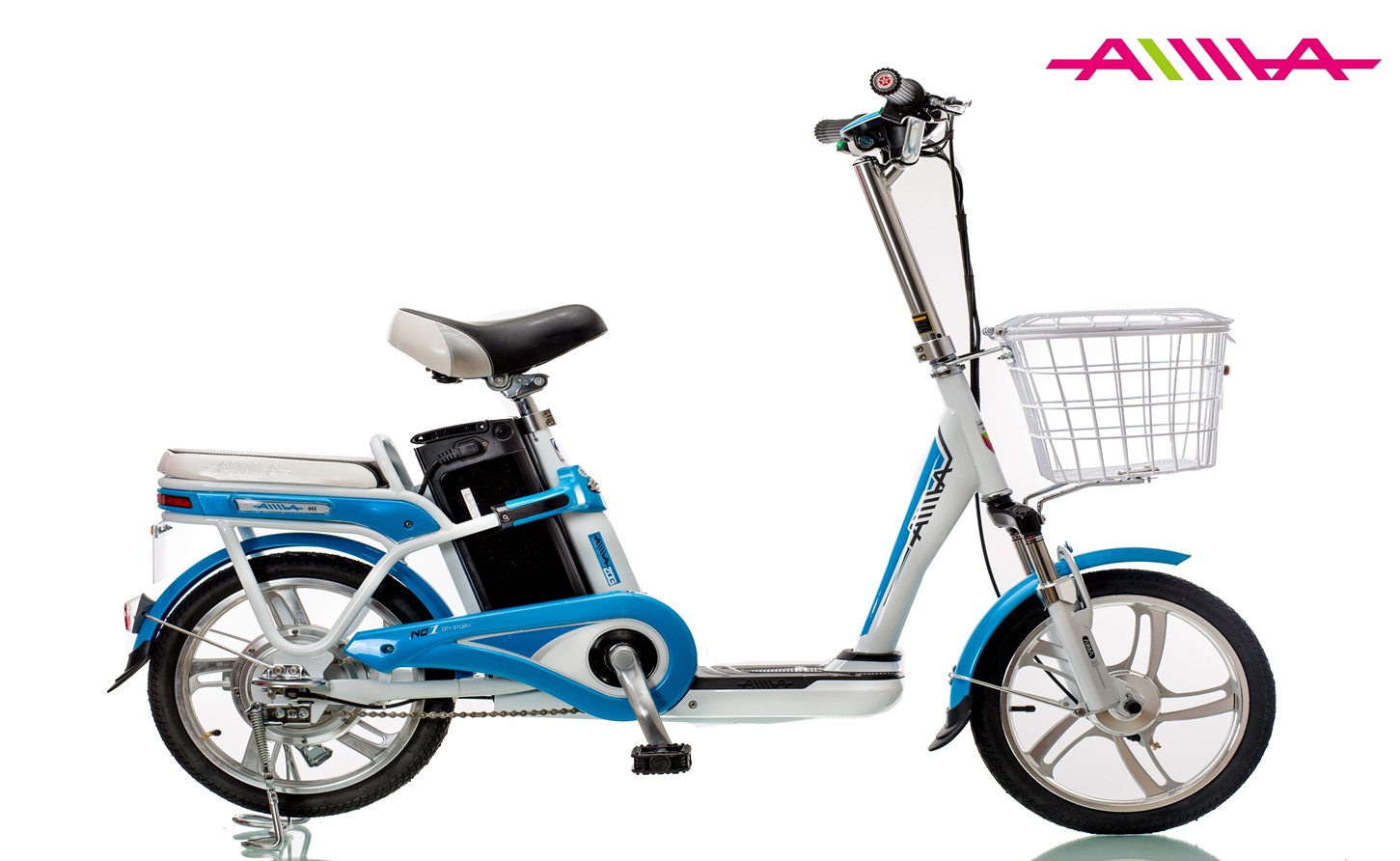 Xe đạp điện Aima 315 thích hợp cho người cao tuổi