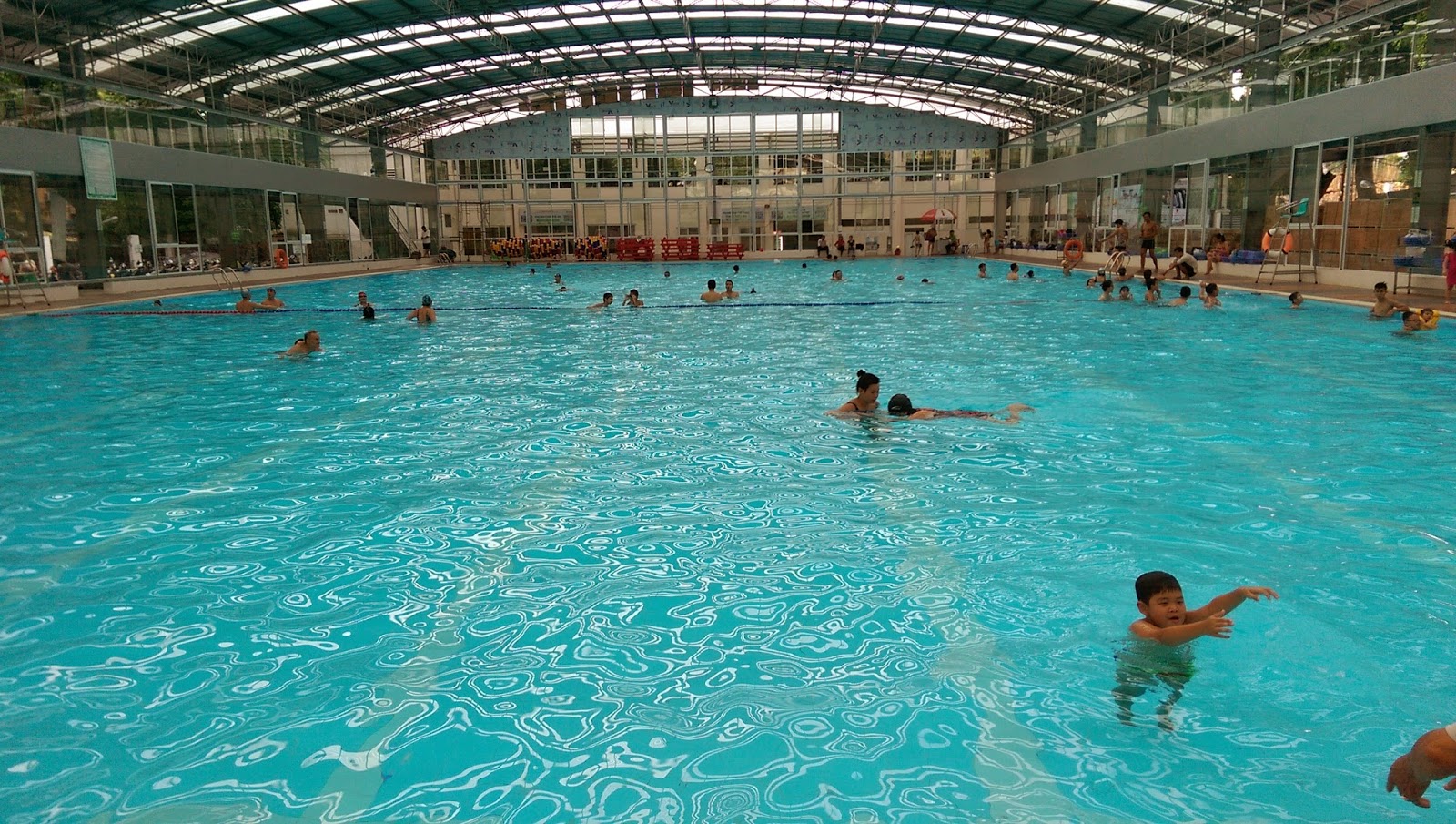 Bể bơi Olympia hoạt động quanh năm 