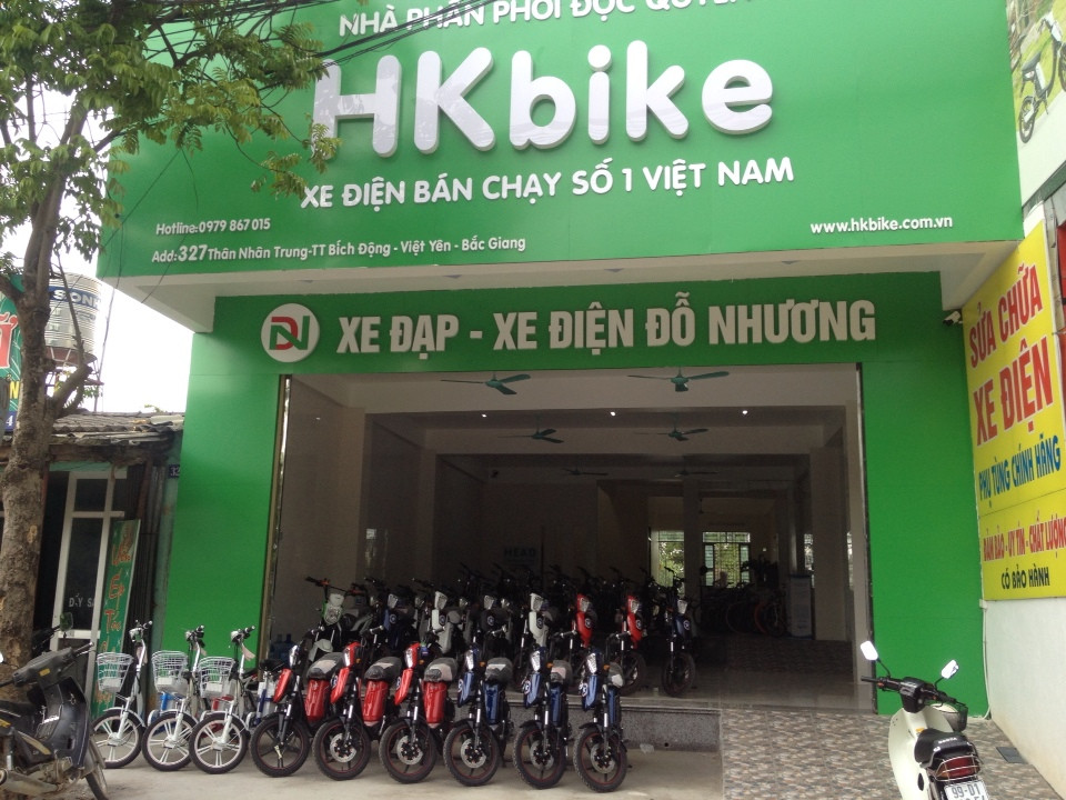 HKbike là nhãn hiệu xe điện quen thuộc với nhiều người dùng