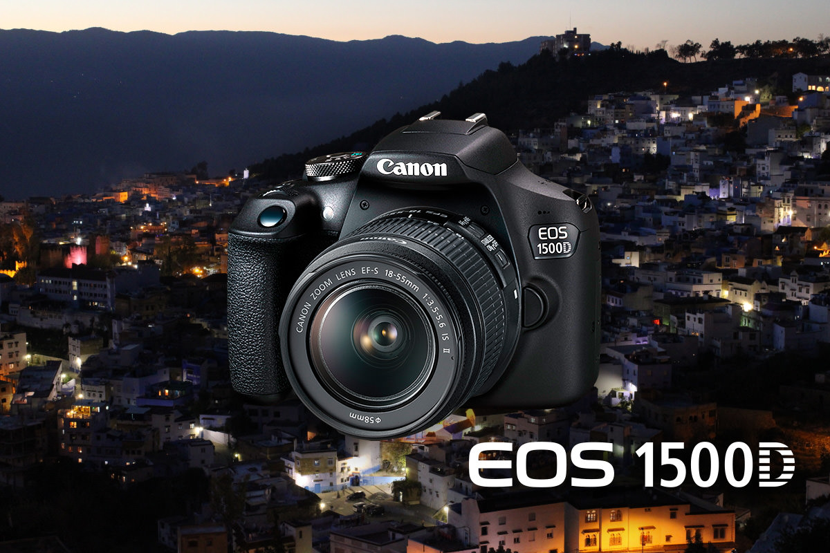 DSLR Canon EOS 1500D dành cho những người mới tập tành chụp ảnh