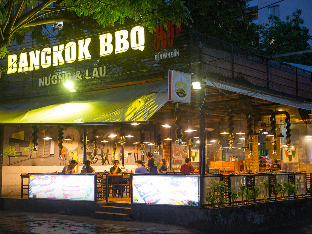Quán lẩu nướng buffet Bangkok BBQ tại Sài Gòn