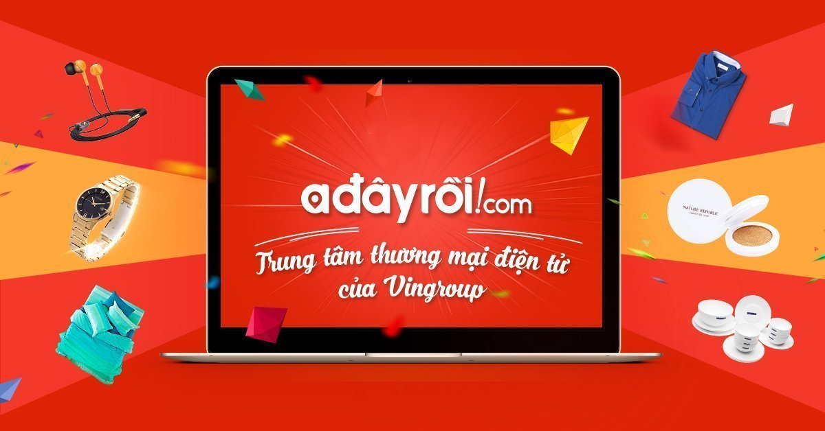 Adayroi.com - Trang thương mại điện tử uy tín đến từ tập đoàn Vingroup