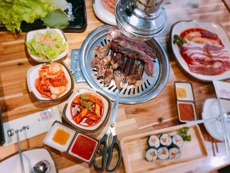 Hệ thống buffet BBQ Hàn QUốc của Gogi House thực đơn đa dạng phong phú thích hợp với khẩu vị riêng từng người