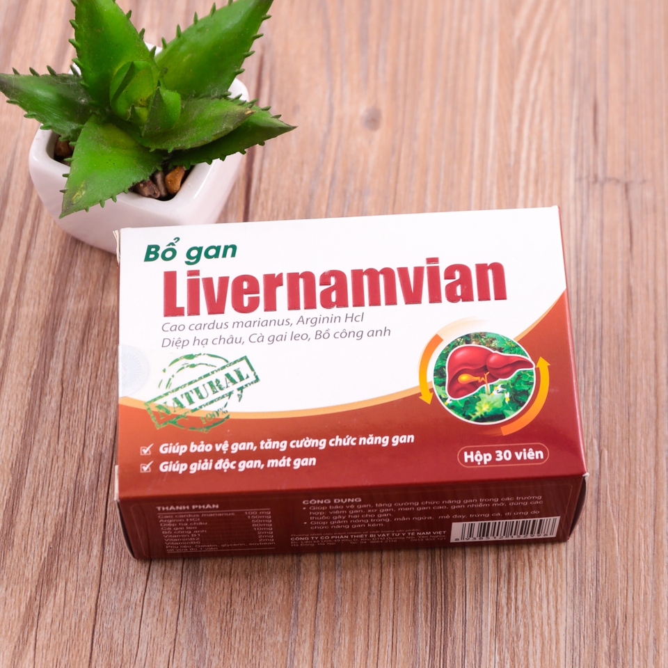 Livernamvian là một thương hiệu dược phẩm Việt Nam được rất nhiều người tin dùng
