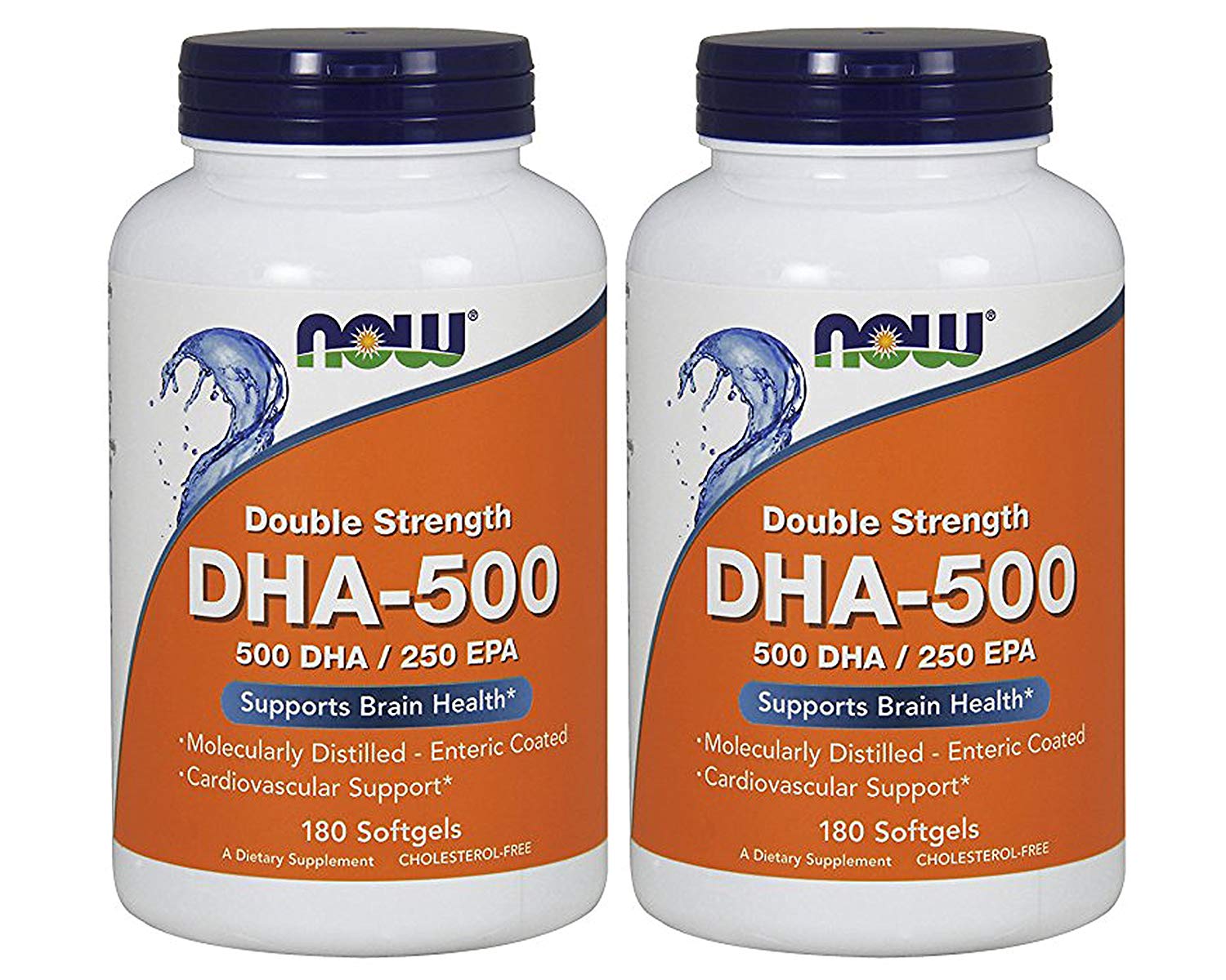 Thực phẩm chức năng tăng cường trí nhớ, phát triển trí não, ngừa bệnh tim mạch DHA-500 Now Foods