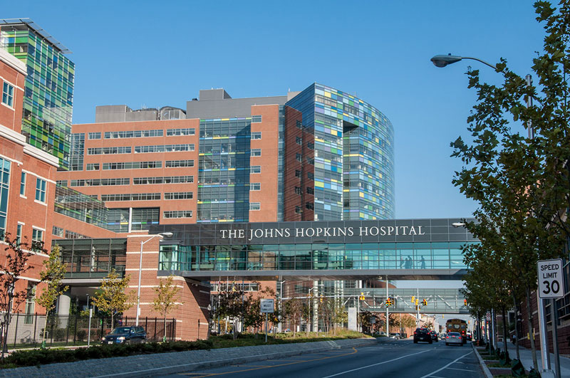 Bệnh viện Johns Hopkins ở Mỹ