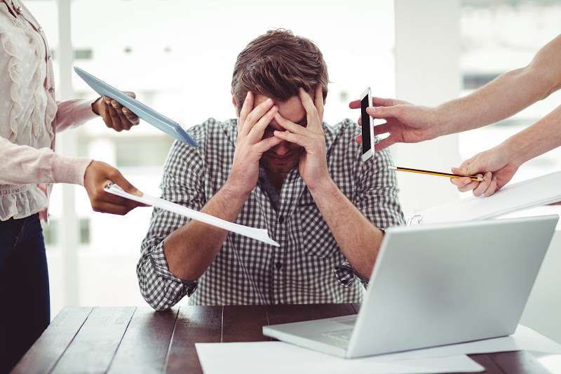 Hiệu suất công việc suy giảm dễ khiến bạn lâm vào trạng thái stress