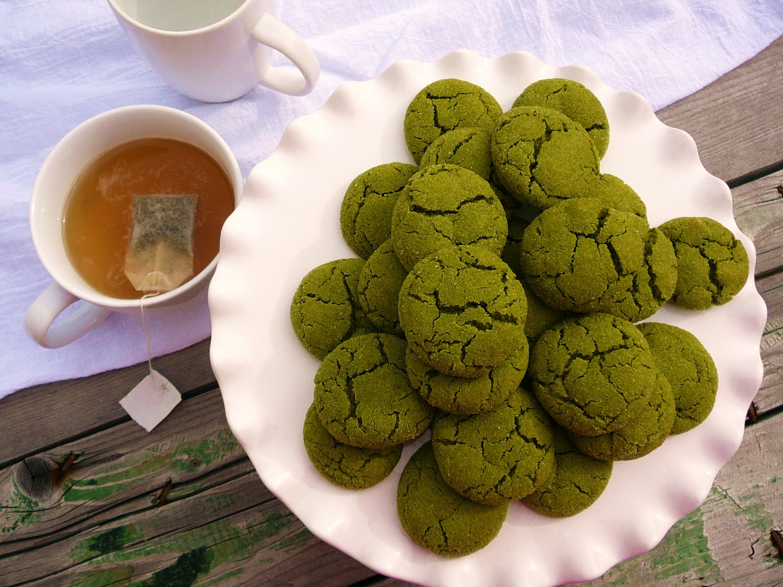 Bánh quy trà xanh cần có độ mềm phù hợp 