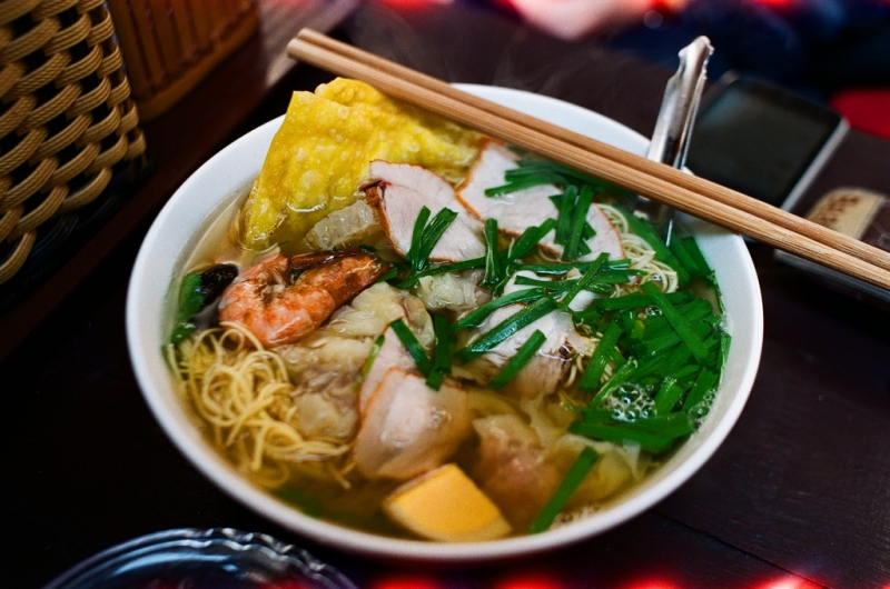 Mỳ vằn thắn Bình Tây - một trong những món ăn ngon rẻ ở Hà Nội