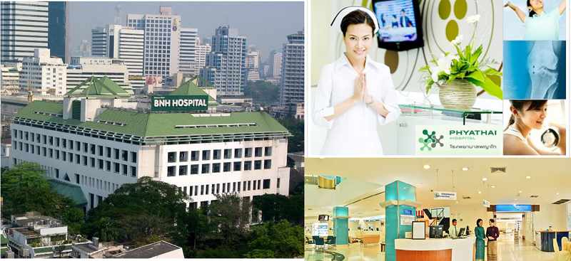 Bệnh viện Phyathai với hơn 40 năm kinh nghiệm hoạt động