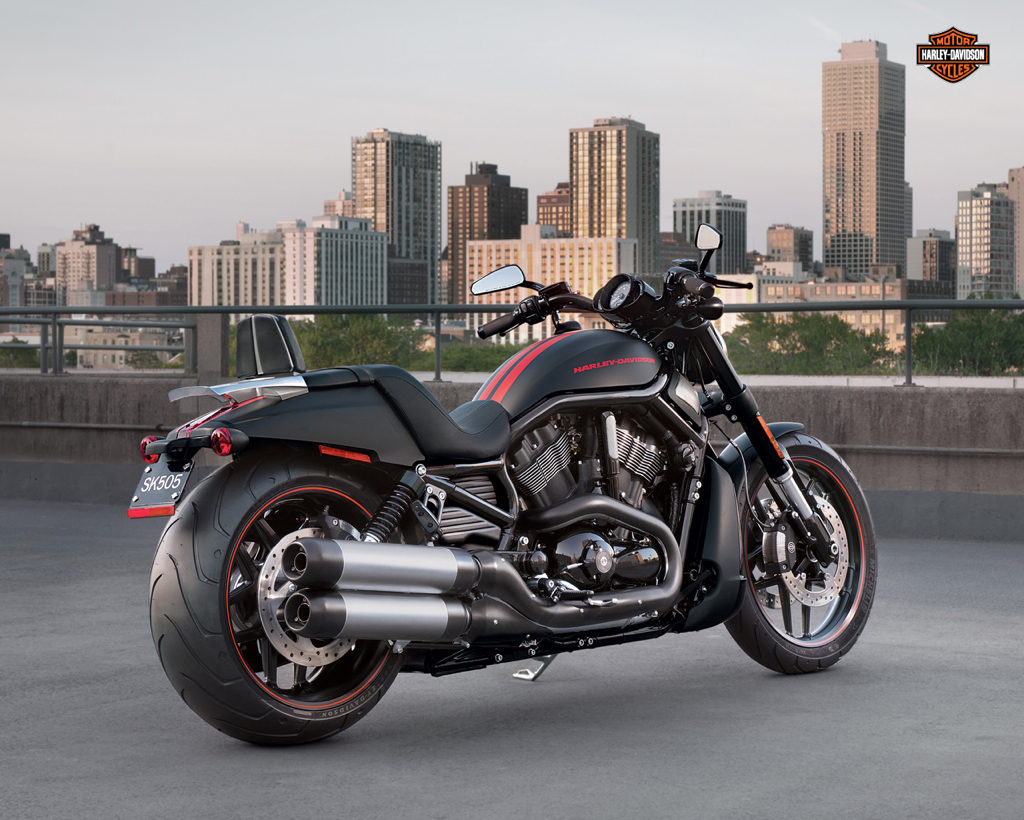 Xe mô tô Harley được trang bị động cơ V-Twin.