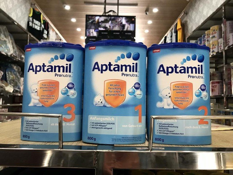 Sữa Aptamil hỗ trợ sự phát triển cho bé yêu