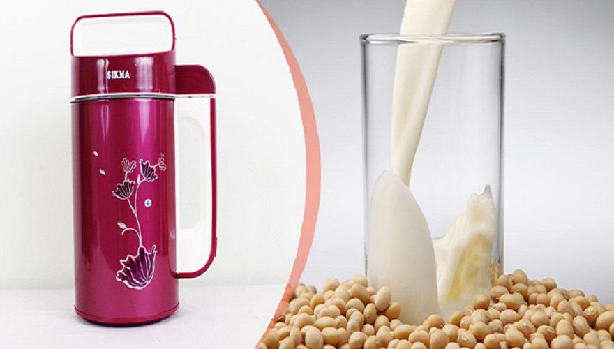 Máy làm sữa từ đậu nành là sản phẩm quen thuộc của các bà nội trợ (Nguồn: toiden.men)