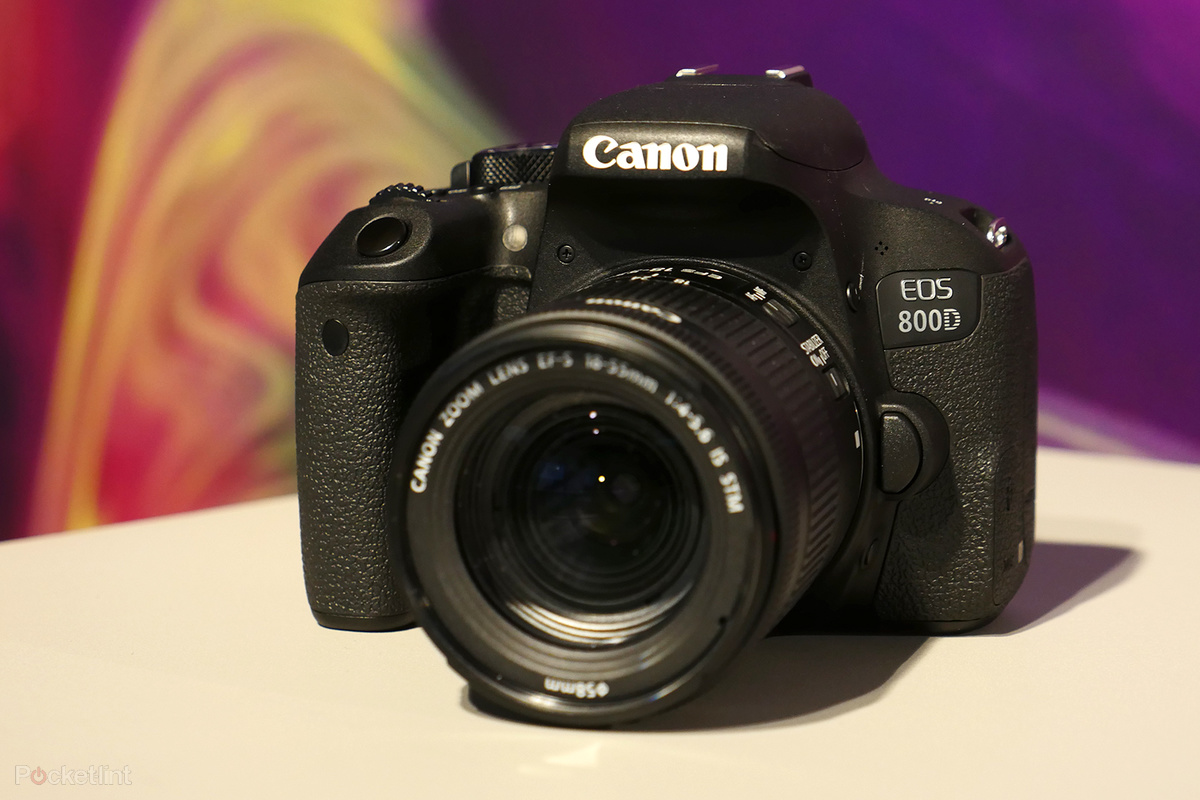 Canon EOS 800D kích thước lớn hơn M50 