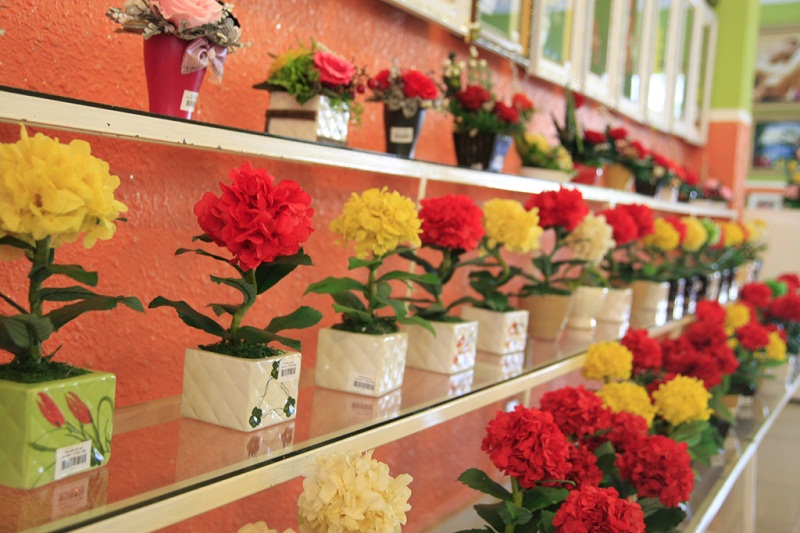 Hoa khô giữ được màu sắc  đem đến cho bạn một cảm giác thú vị và đầy sức sức sống cho căn nhà của mình