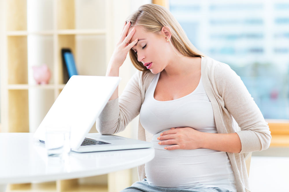 Nội tiết tố thay đổi khiến cho cơ thể mẹ có nhiều thay đổi trong quá trình mang thai 